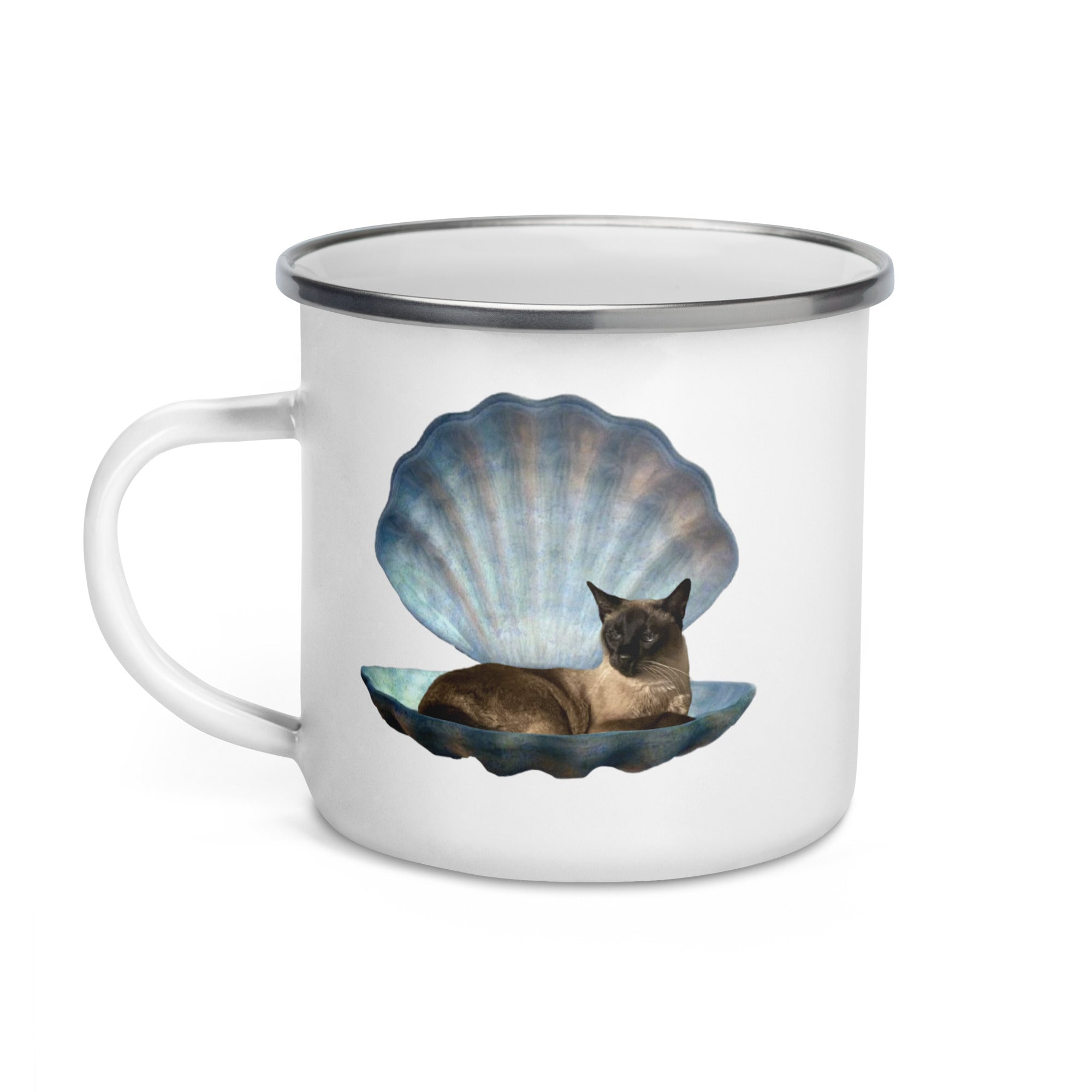 Precious Pearl Enamel Mug - Sarah Scapes